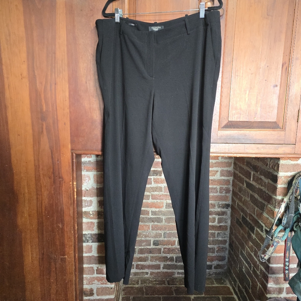 Talbots Signature Black Dress Pants - 18W